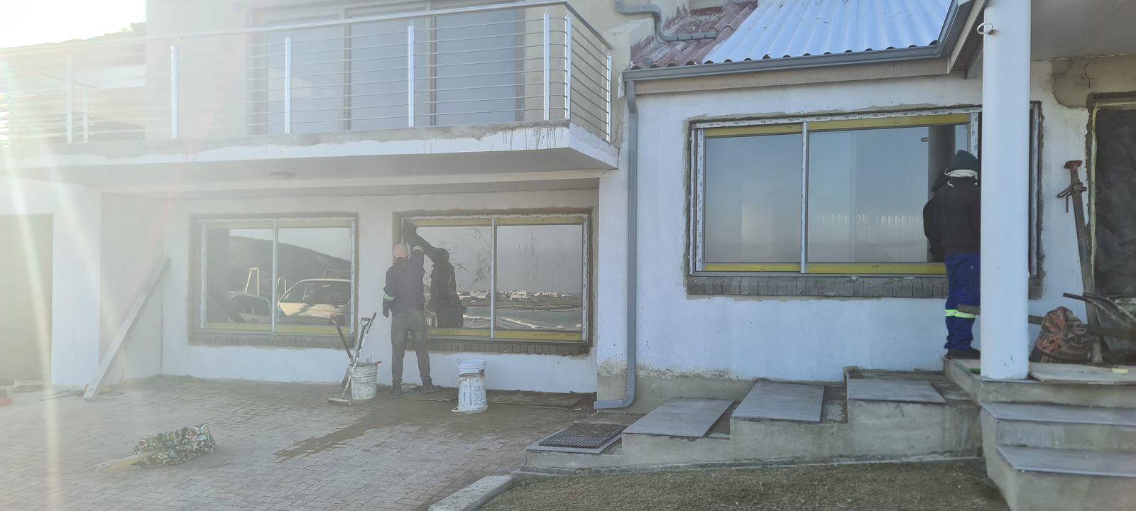 Aluminium and glass work by Overberg Double Glazing & Aluminium