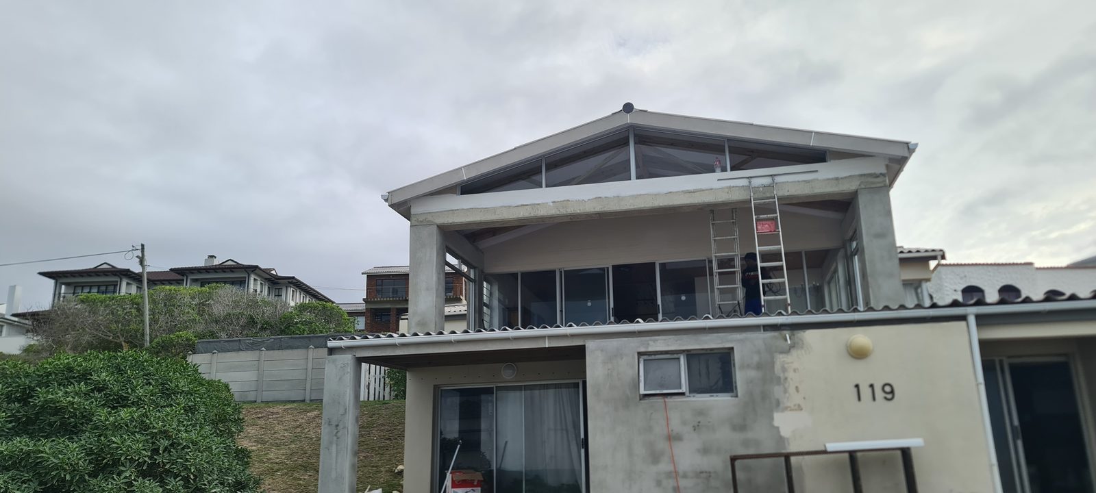 Aluminium and glass work by Overberg Double Glazing & Aluminium