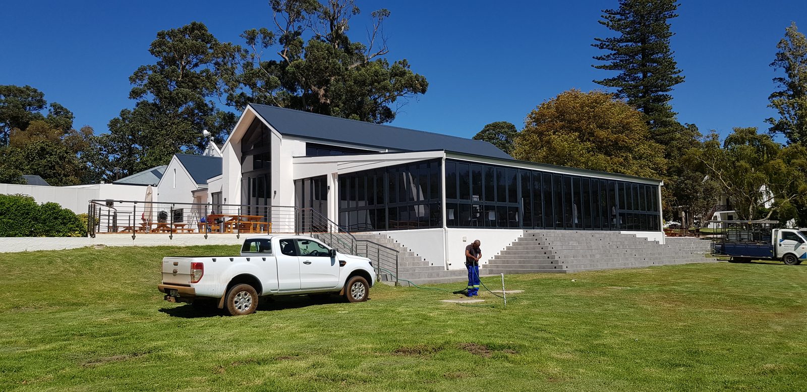 Aluminium and glass work by Overberg Double Glazing & Aluminium