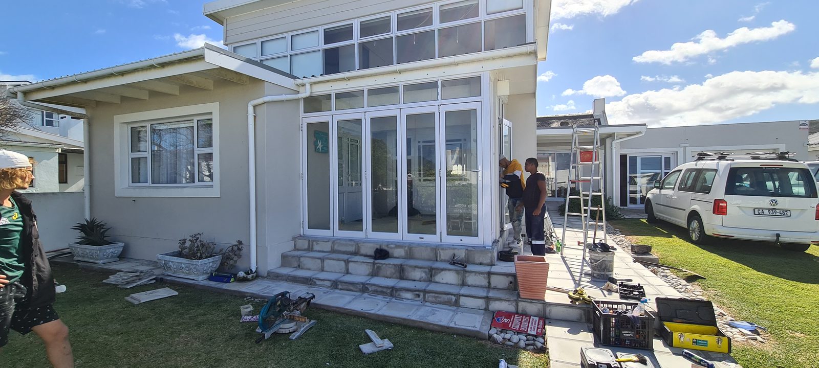 Aluminium and glass work by Overberg Double Glazing & Aluminium