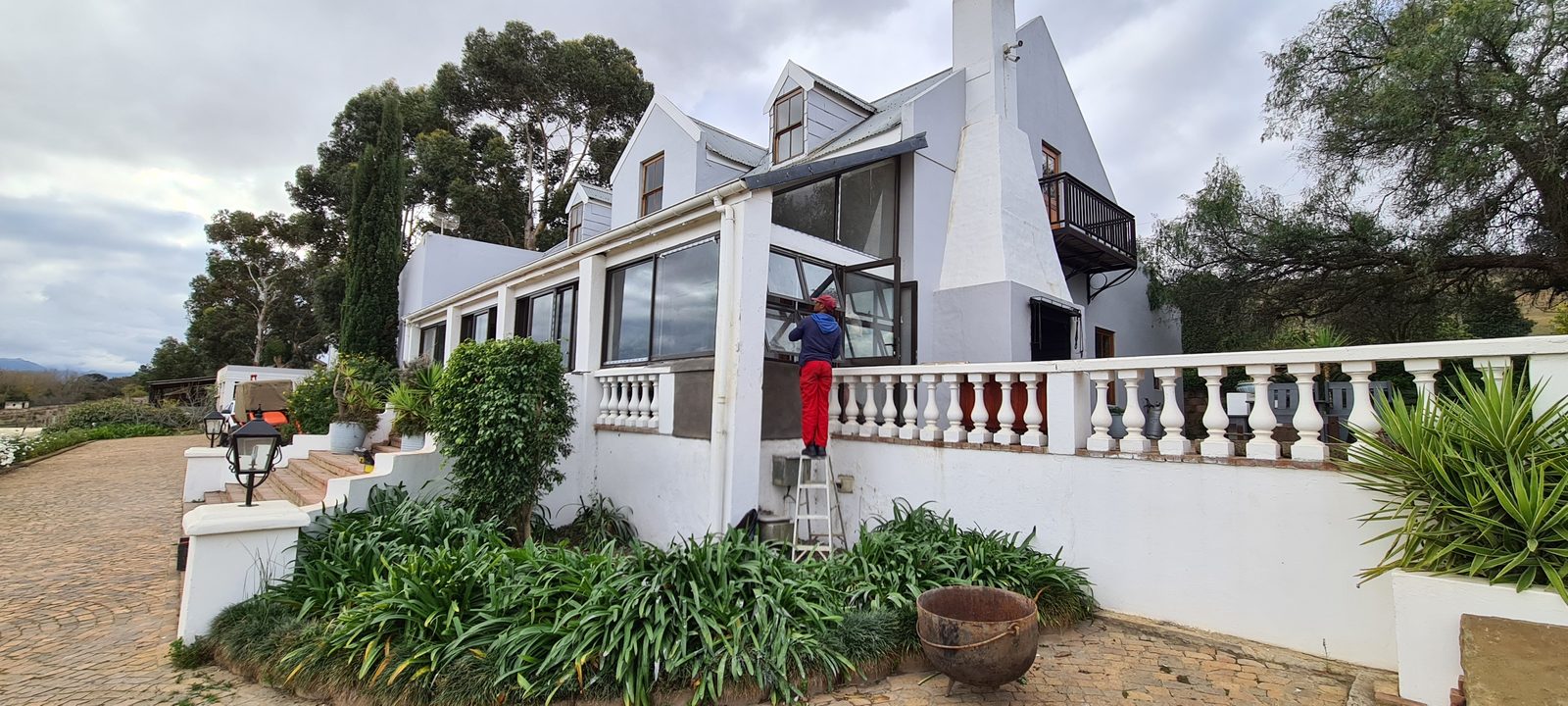 Aluminium and glass work by Overberg Double Glazing & Aluminium