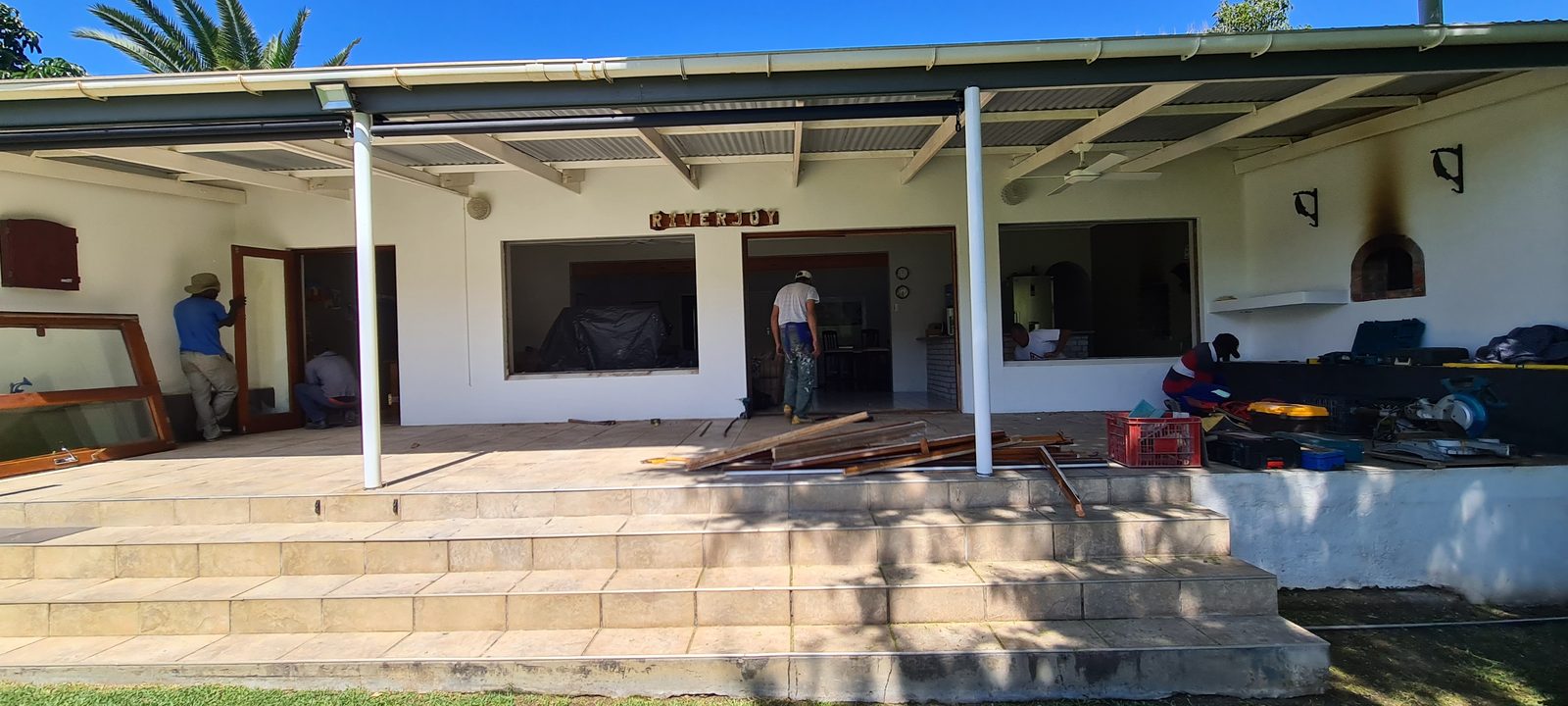 Aluminium and glass work by Overberg Double Glazing & Aluminium