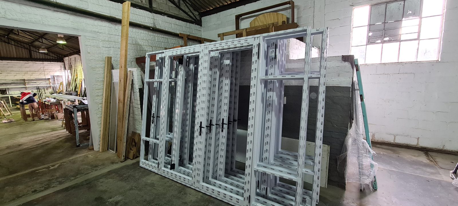 Aluminium and glass work by Overberg Double Glazing & Aluminium