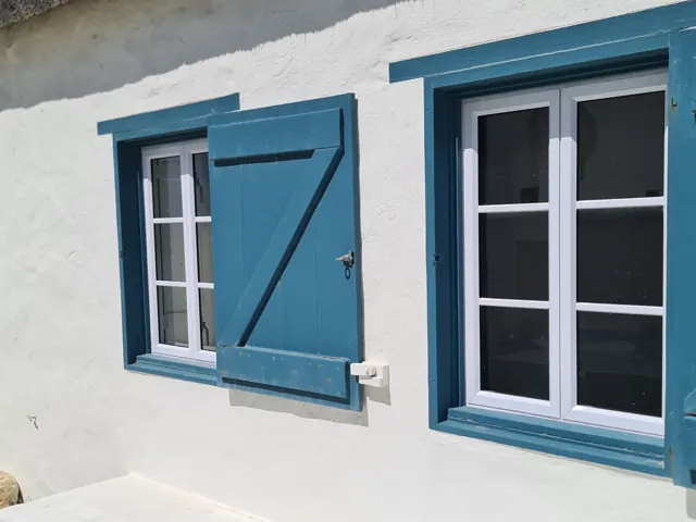 Cottage-pane casement windows, Struisbaai