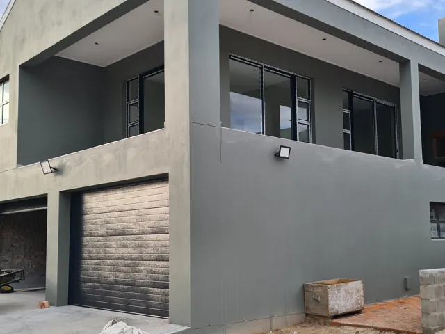 Sectional garage door, Melkbosstrand