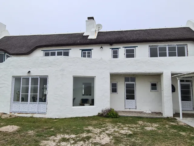 Cottage-pane casement windows and Clip 44 hinged doors, Struisbaai