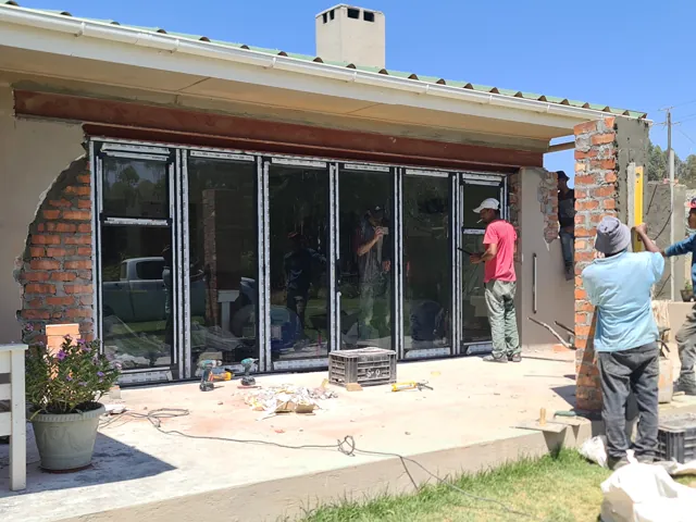 Vistafold sliding folding doors, Riviersonderend
