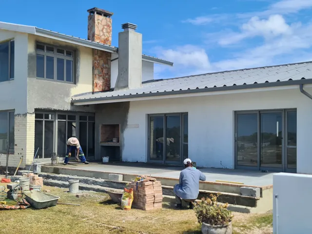 Palace sliding doors and casement windows, Struisbaai
