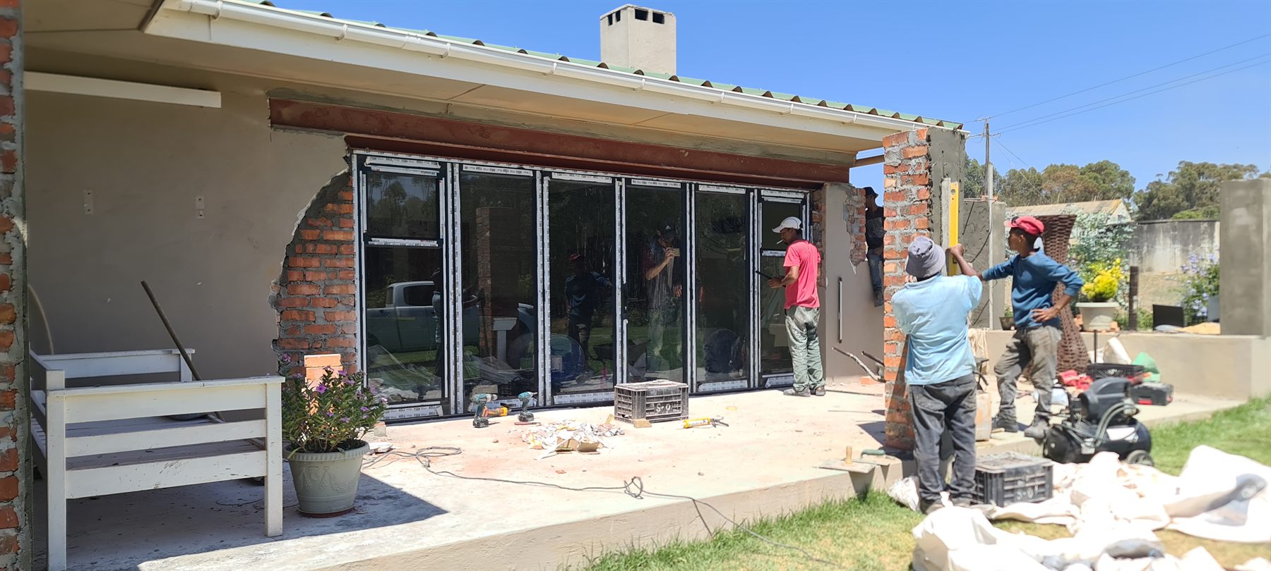 Aluminium and glass work by Overberg Double Glazing & Aluminium